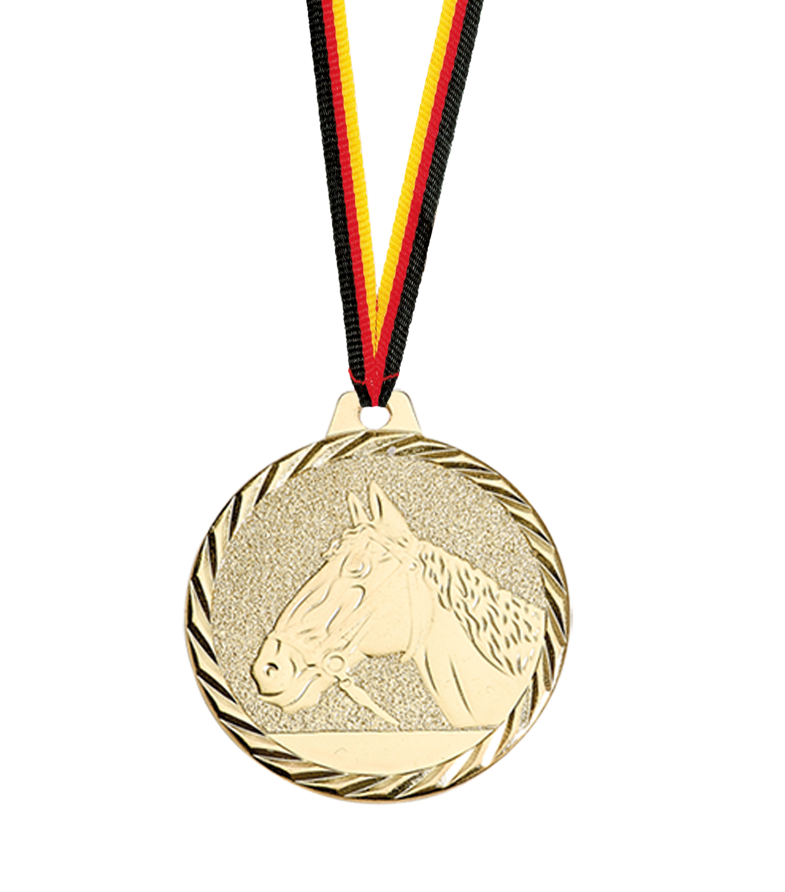 Pferdesport Medaille Circinus in 50mm